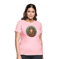 Thumbnail for Women's Mythical Virgo T-Shirt - pink