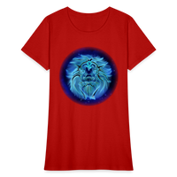 Thumbnail for Women's Stellar Leo T-Shirt - red