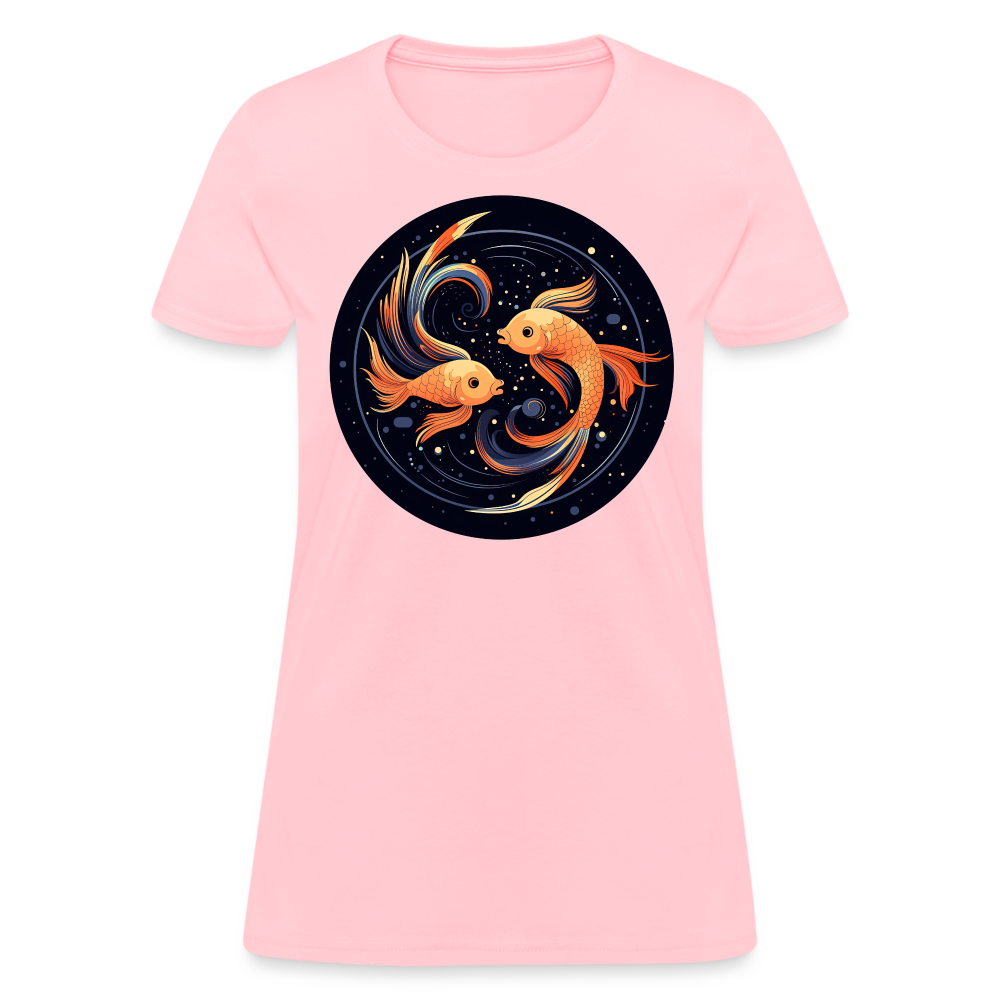 Women's Mystic Pisces T-Shirt - pink