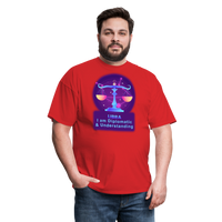 Thumbnail for Men's Neon Libra Classic T-Shirt - red