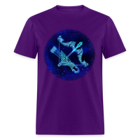 Thumbnail for Men's Stellar Sagittarius Classic T-Shirt - purple