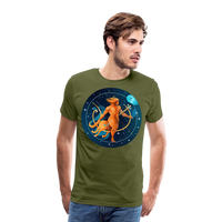 Thumbnail for Men's Mythical Sagittarius Premium T-Shirt - olive green