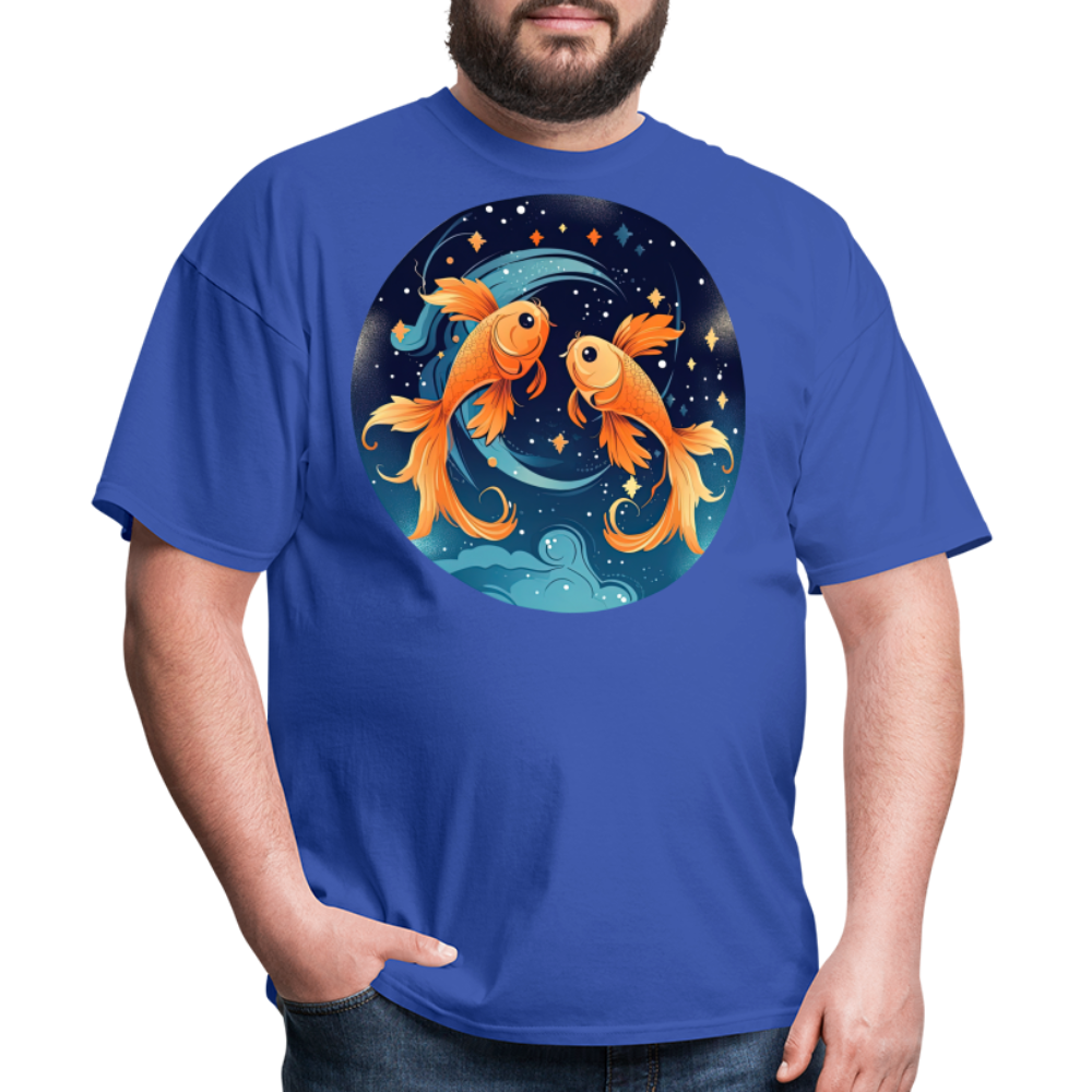 Men's Magic Pisces Classic T-Shirt - royal blue