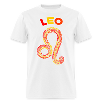 Thumbnail for Men's Power Words Leo Classic T-Shirt - white