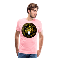 Thumbnail for Men's Mythical Leo Premium T-Shirt - pink