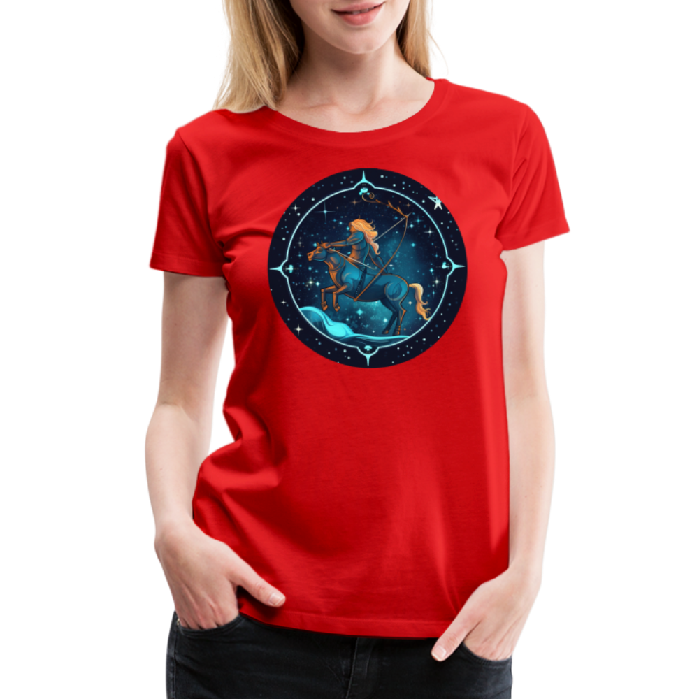 Women’s Magic Sagittarius Premium T-Shirt - red