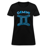 Thumbnail for Women's Power Words Gemini T-Shirt - black