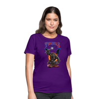 Thumbnail for Women's Astral Taurus T-Shirt - purple