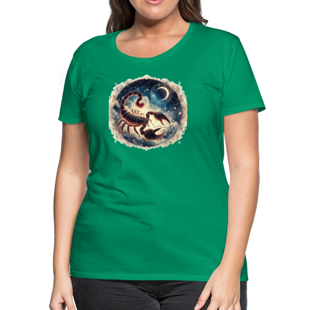 Women’s Mythical Scorpio Premium T-Shirt - kelly green