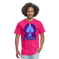 Thumbnail for Men's Neon Virgo Classic T-Shirt - fuchsia