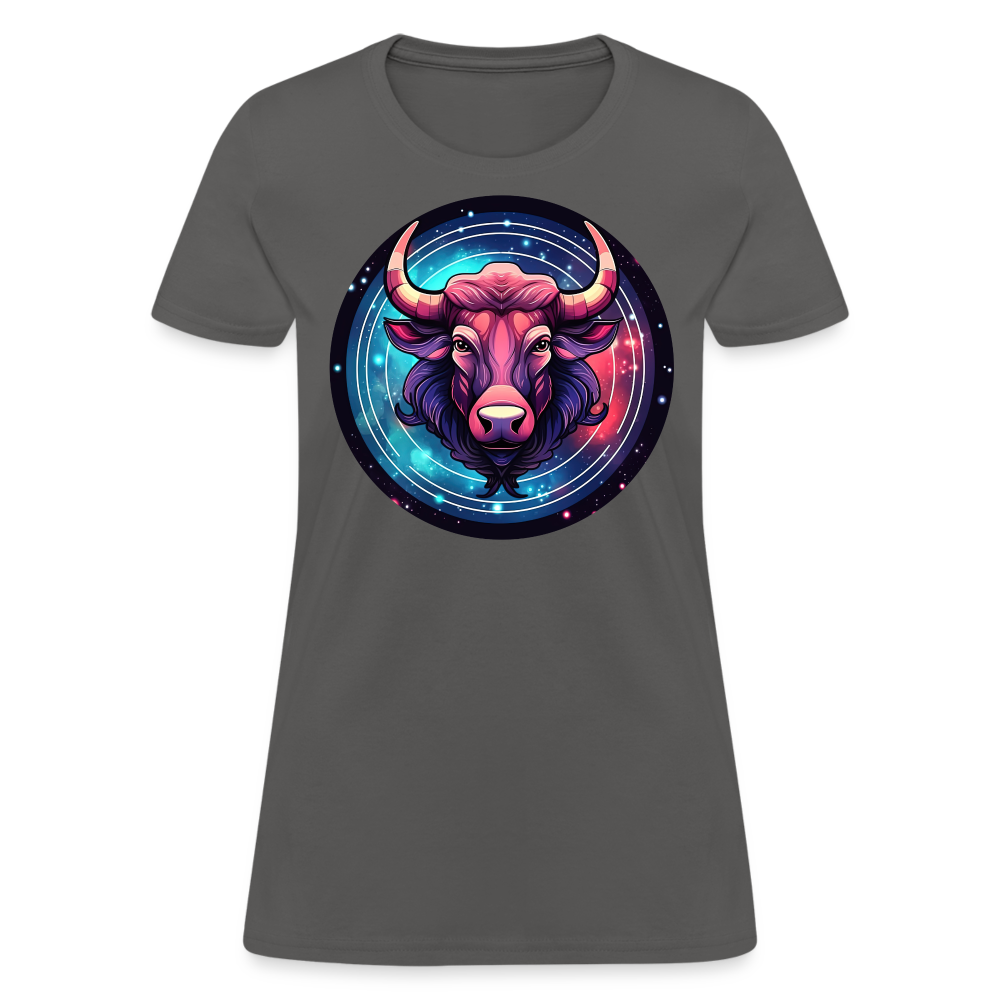 Women's Mystic Taurus T-Shirt - charcoal