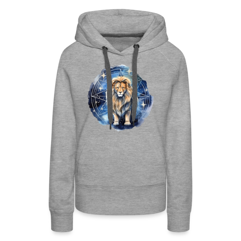 Women’s Mythical Leo Premium Hoodie - heather grey