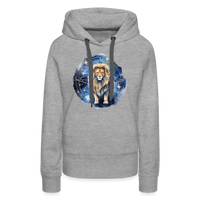 Thumbnail for Women’s Mythical Leo Premium Hoodie - heather grey