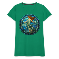 Thumbnail for Women’s Mosaic Aquarius Premium T-Shirt - kelly green