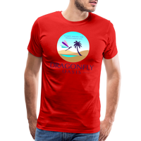 Thumbnail for Men's Dragonfly Oasis V.1 Premium T-Shirt - red