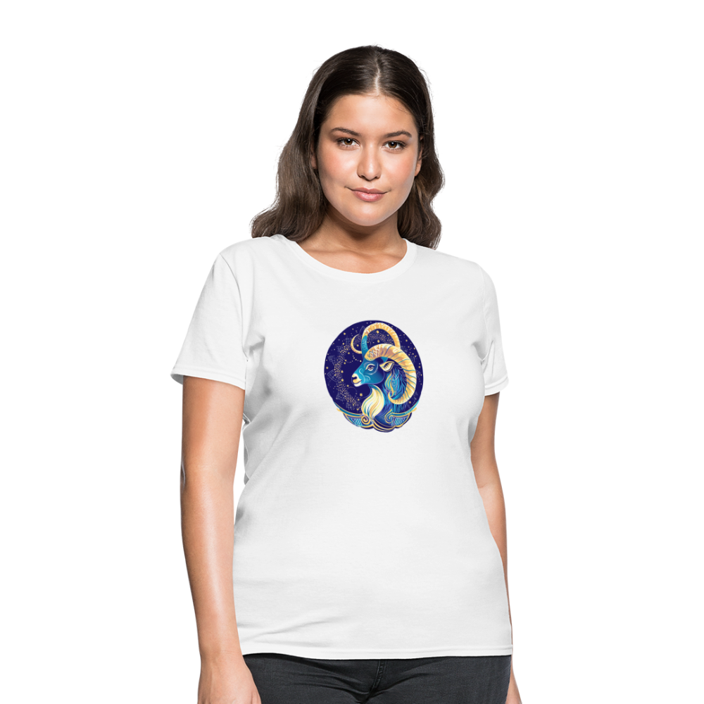 Women's Mythical Capricorn T-Shirt - white