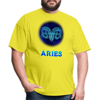 Thumbnail for Men's Stellar Aries Classic T-Shirt - yellow