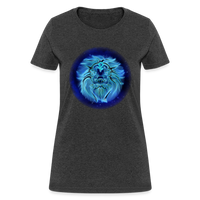 Thumbnail for Women's Stellar Leo T-Shirt - heather black