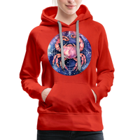 Thumbnail for Women’s Mythical Cancer Premium Hoodie - red