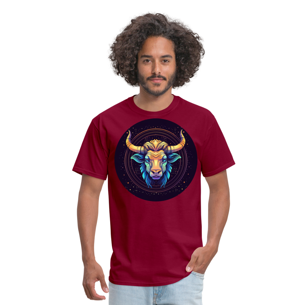 Men's Magic Taurus Classic T-Shirt - burgundy