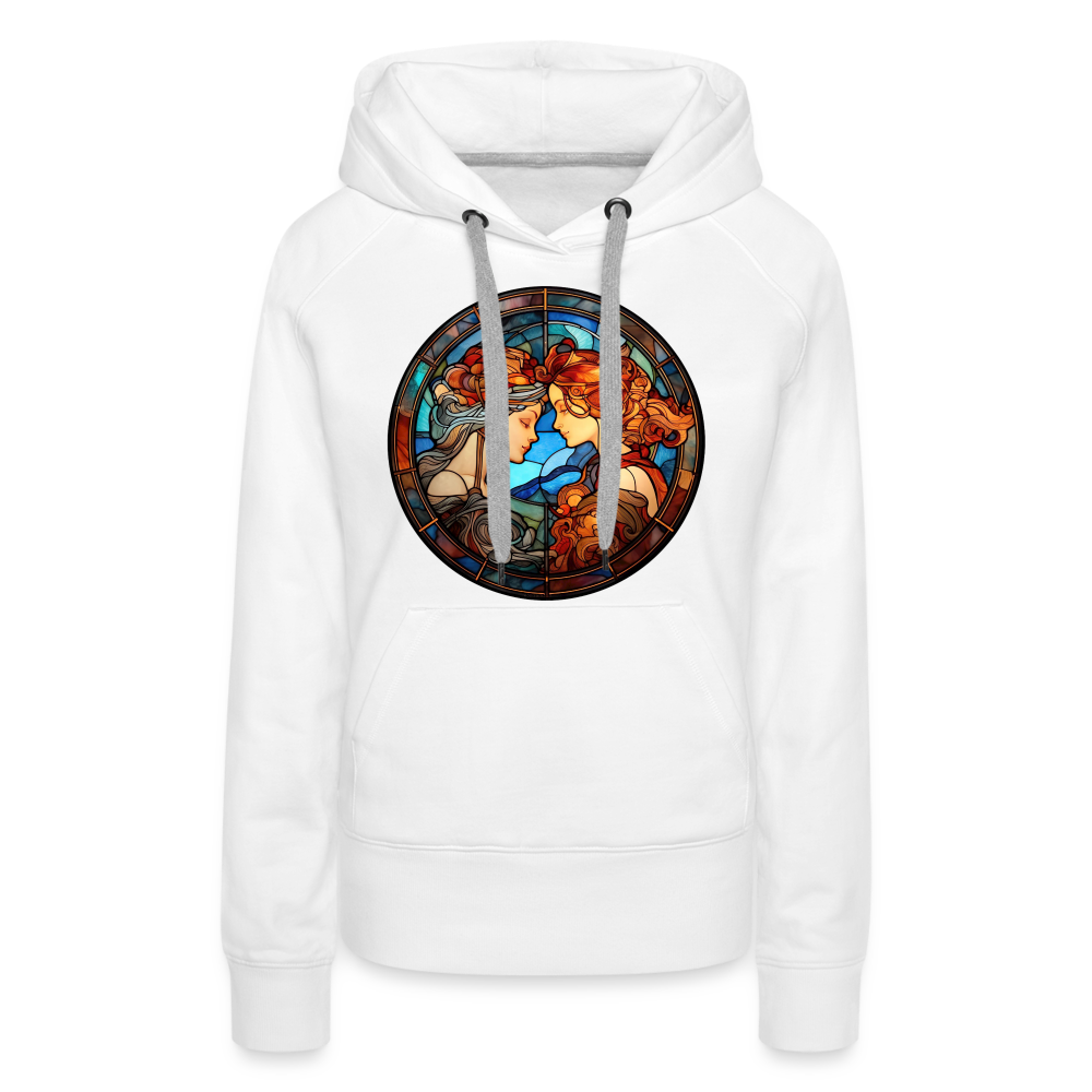 Women’s Mosaic Gemini Premium Hoodie - white