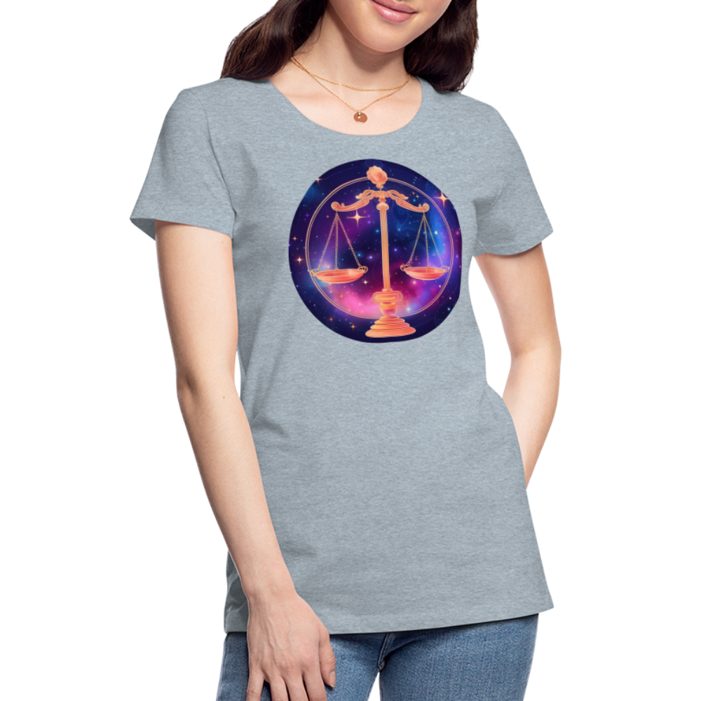 Women’s Magic Libra Premium T-Shirt - heather ice blue