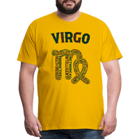 Thumbnail for Men's Power Words Virgo Premium T-Shirt - sun yellow