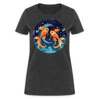 Thumbnail for Women's Magic Pisces T-Shirt - heather black