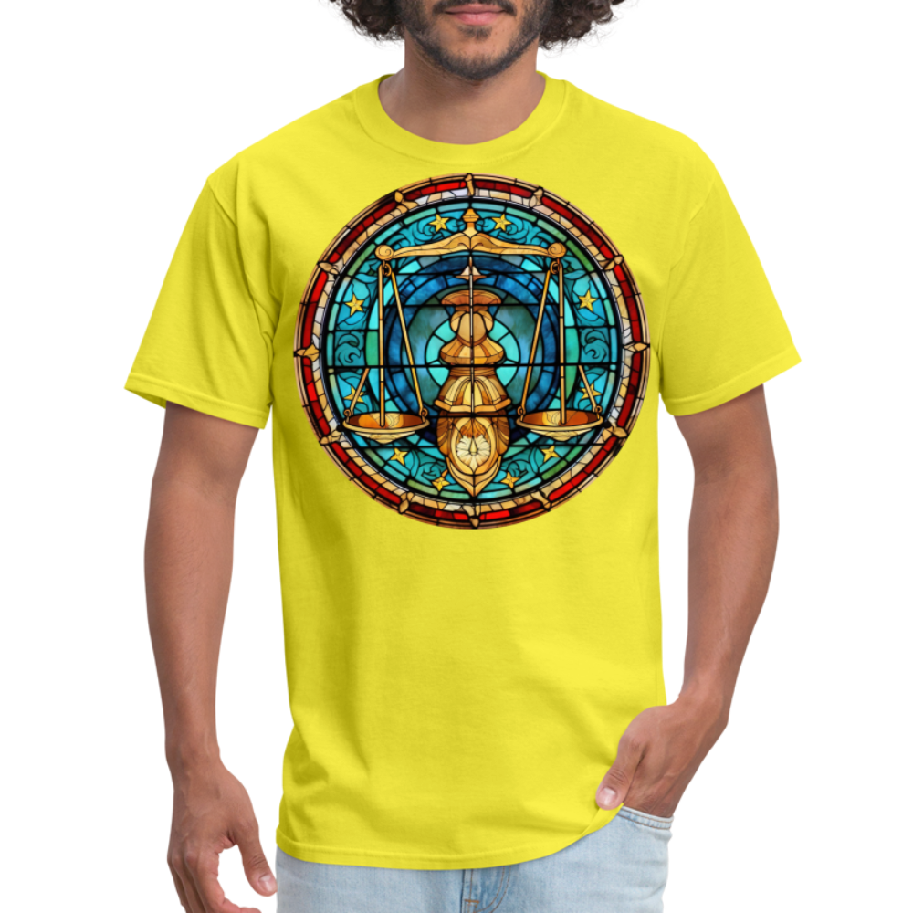 Men's Mosaic Libra Classic T-Shirt - yellow