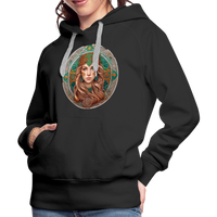 Thumbnail for Women’s Mythical Virgo Premium Hoodie - black