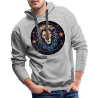 Thumbnail for Men’s Magic Leo Premium Hoodie - heather grey