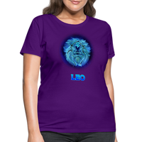 Thumbnail for Women's Stellar Leo T-Shirt - purple