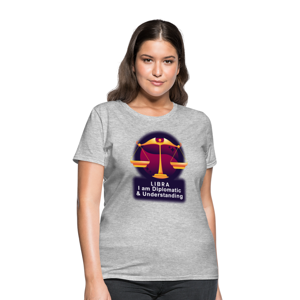 Women's Glow Libra T-Shirt - heather gray