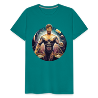 Thumbnail for Men's Mythical Libra Premium T-Shirt - teal