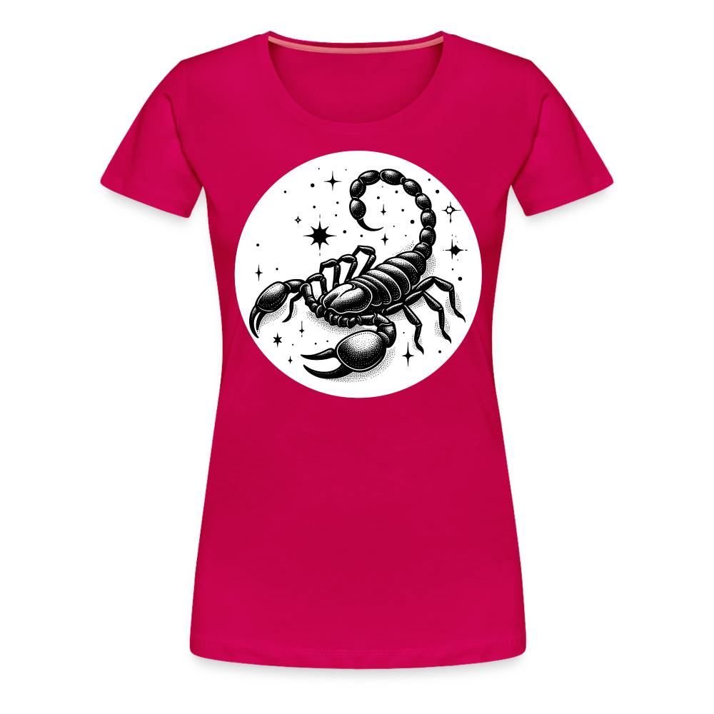 Women’s Magic Scorpio Premium T-Shirt - dark pink