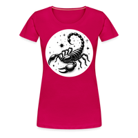 Thumbnail for Women’s Magic Scorpio Premium T-Shirt - dark pink