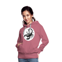 Thumbnail for Women’s Magic Scorpio Premium Hoodie - mauve