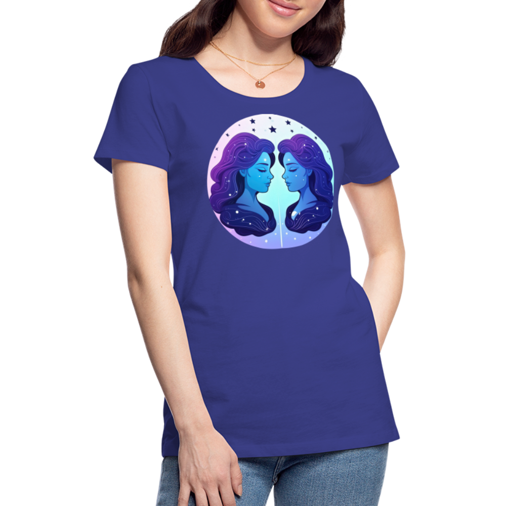 Women’s Magic Gemini Premium T-Shirt - royal blue