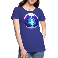 Thumbnail for Women’s Magic Gemini Premium T-Shirt - royal blue