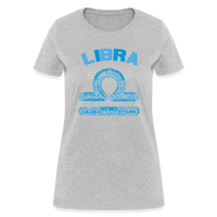 Thumbnail for Women's Power Words Libra T-Shirt - heather gray