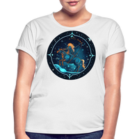 Thumbnail for Women's Magic Sagittarius Relaxed Fit T-Shirt - white