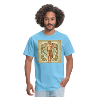 Thumbnail for Men's Mythical Virgo Classic T-Shirt - aquatic blue