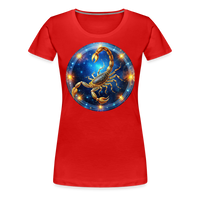 Thumbnail for Women’s Mystic Scorpio Premium T-Shirt - red