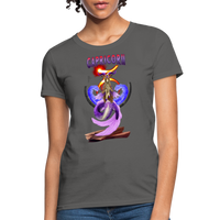 Thumbnail for Astral Capricorn Women's T-Shirt - charcoal