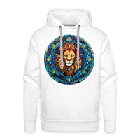 Thumbnail for Men’s Mosaic Leo Premium Hoodie - white