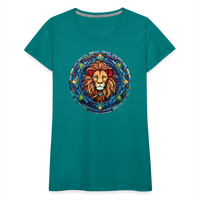 Thumbnail for Women's Mosaic Leo Premium T-Shirt - teal