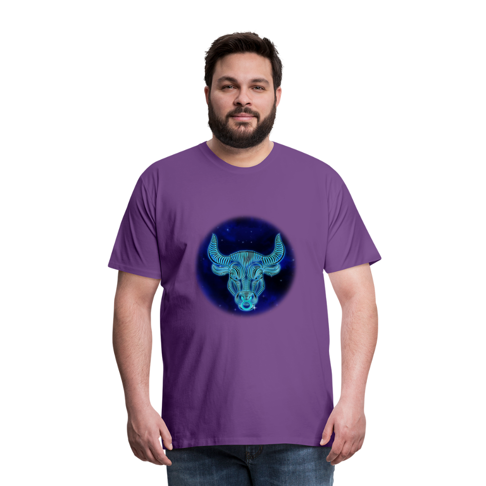 Men's Taurus Premium T-Shirt - purple