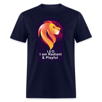 Thumbnail for Men's Glow Leo Classic T-Shirt - navy