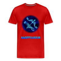 Thumbnail for Men's Sagittarius Premium T-Shirt - red