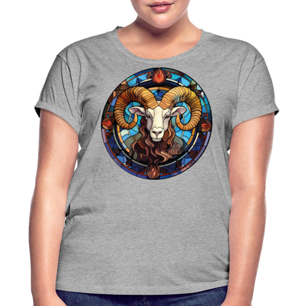 Women's Mosaic Aries Relaxed Fit T-Shirt - heather gray